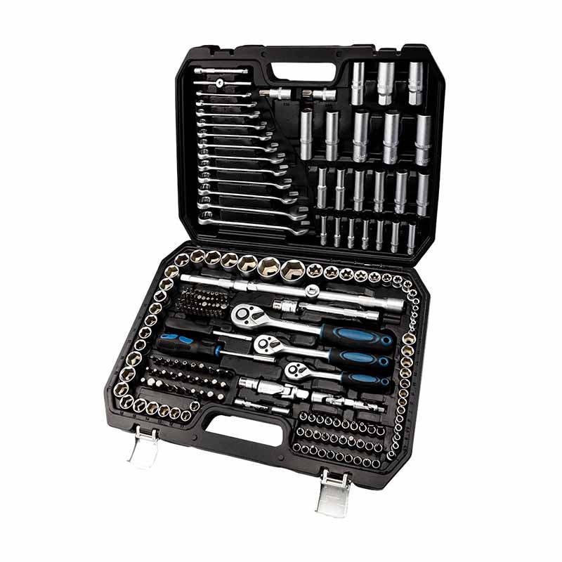 Custodia con cricchetti e dadi Bormann BHT5180 da 1/2 '' e 1/4 ''